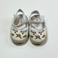 Soft white pram shoes - Size 4