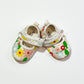 Floral MJ pram shoes - Size 3-6 months