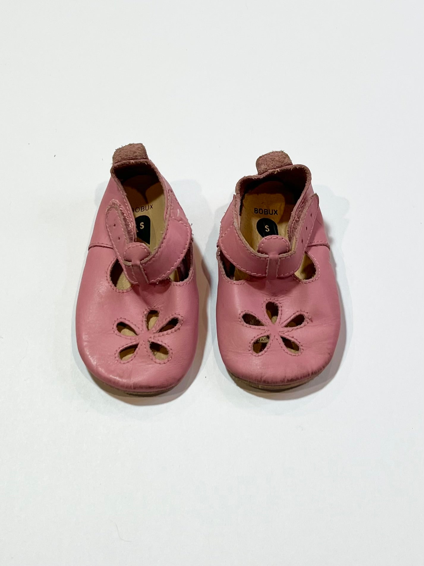 Soft leather pre-walker shoes - Size 3-9 months