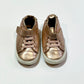 Rose gold leather shoes brand new - Size EU20