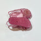 Pink shell glitter jelly sandals - Size 12-18 months