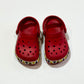 Red Minions clog shoes - Size EU22-23