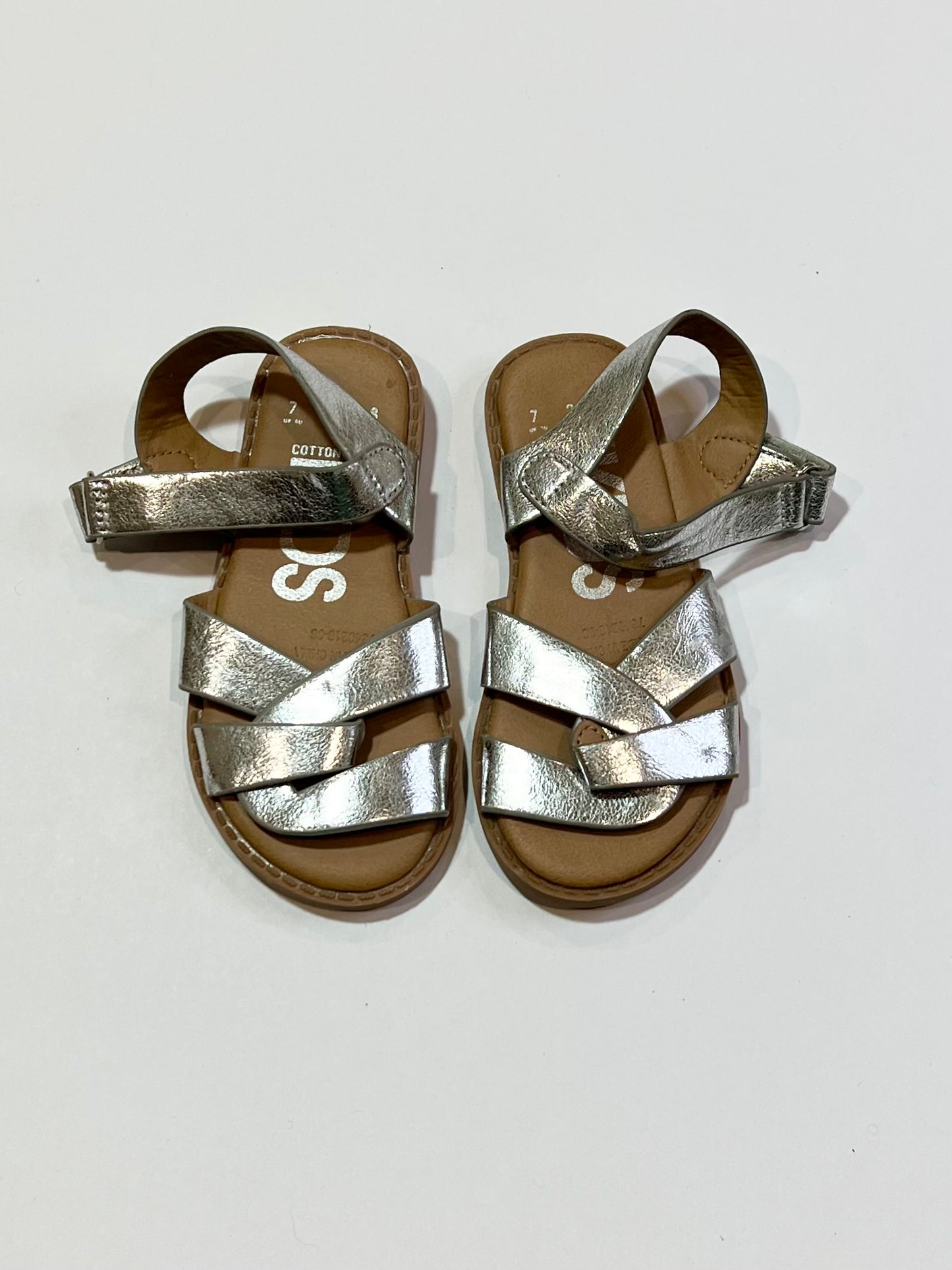 Silver sandals - Size EU24