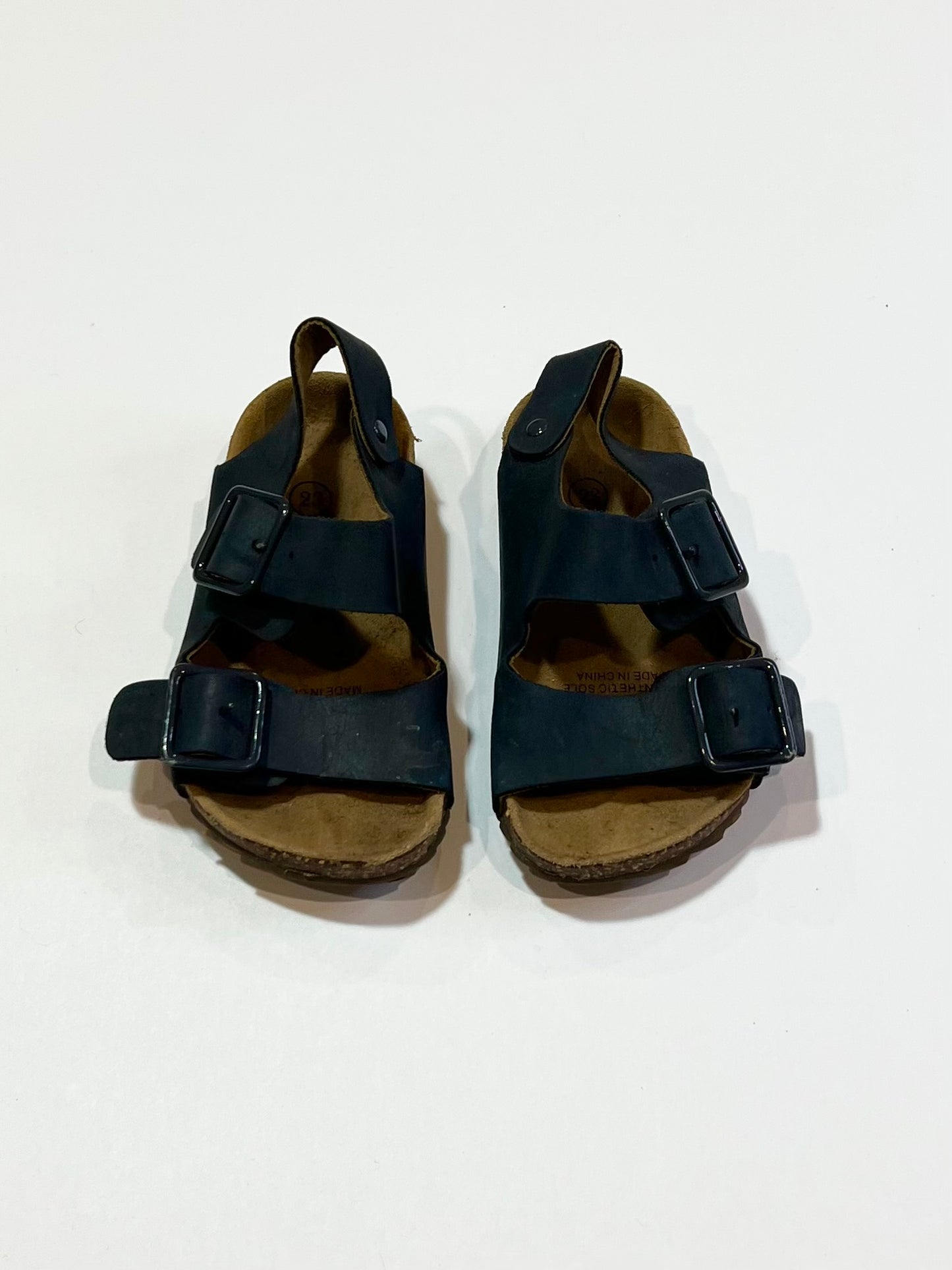 Navy sandals - Size EU23