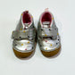 Silver hearts shoes - Size EU21