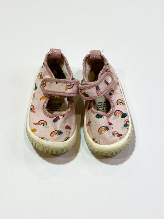 Pink rainbows MJ shoes - Size EU23