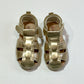 Gold cage sandals - Size 18-24 months