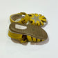 Yellow star sandals - Size AU6.5