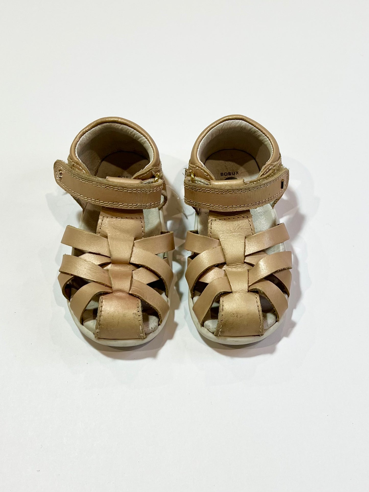 Gold shimmer Step Up sandals - Size EU21