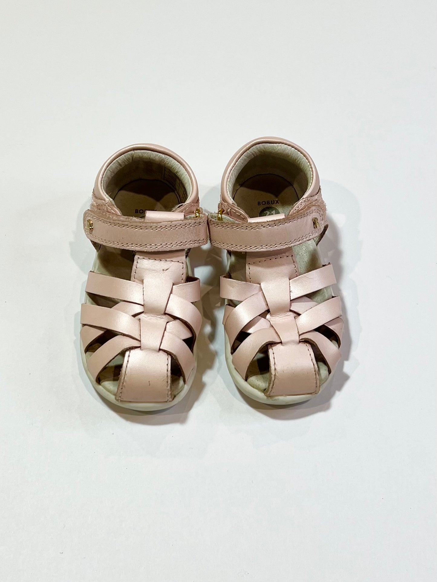 Pink shimmer Step Up sandals - Size EU21