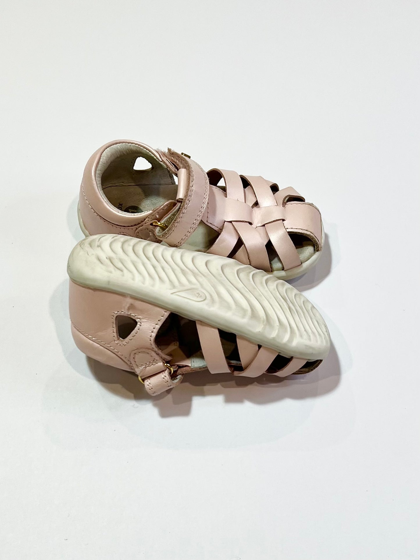 Pink shimmer Step Up sandals - Size EU21