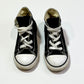 Black Hi-top Chuck Taylors - Size US10