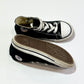 Black Hi-top Chuck Taylors - Size US10