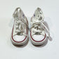 White Hi-top Chuck Taylors - Size US8