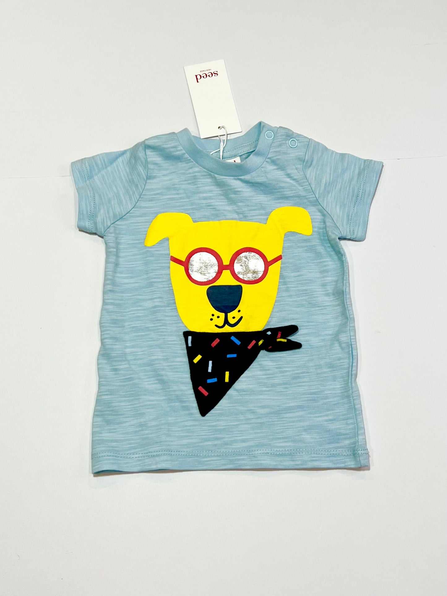 Blue dog tee brand new - Size 00