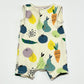 Ribbed fruit romper - Size 0000