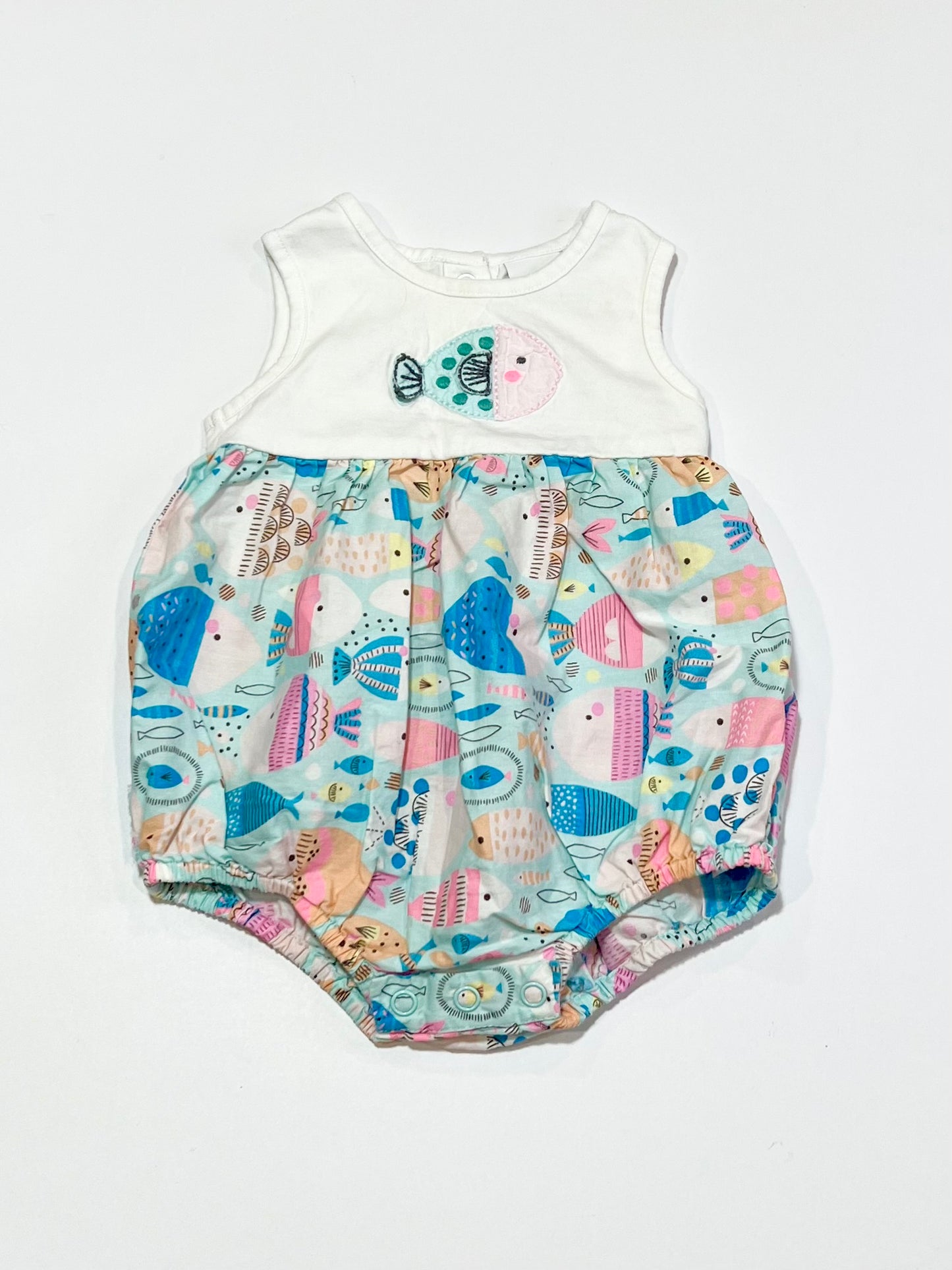 Fishy romper - Size 000