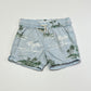 Blue palms boardies - Size 2