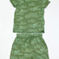 Green trucks pyjamas - Size 2-3