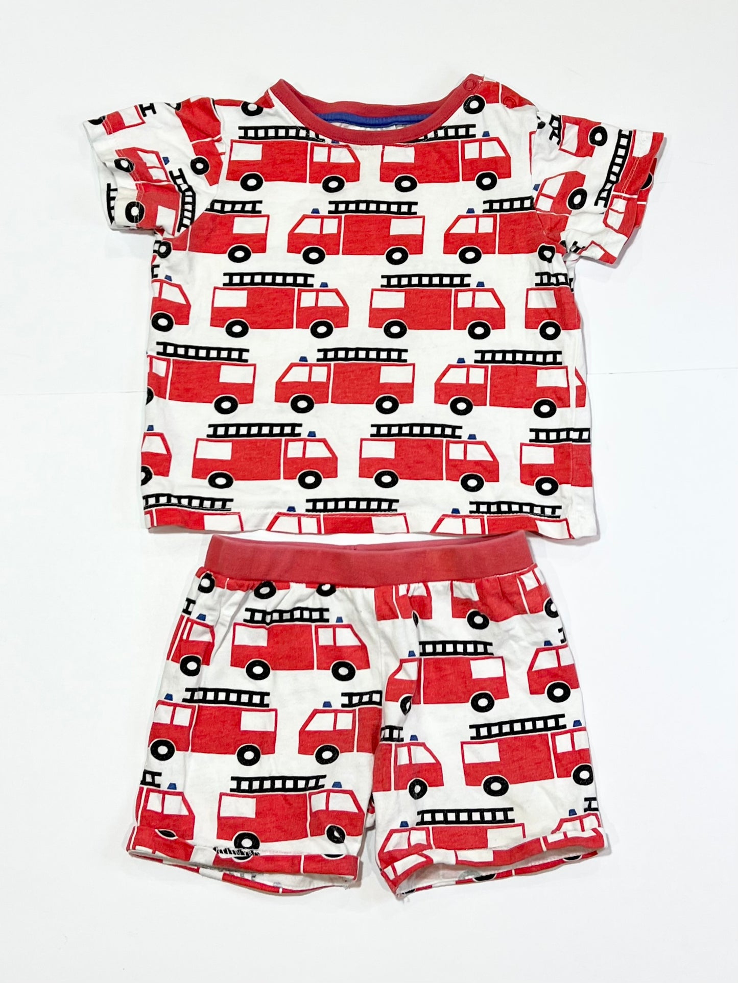 Fire trucks pyjamas - Size 2