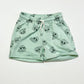 Green skull sweat shorts - Size 2