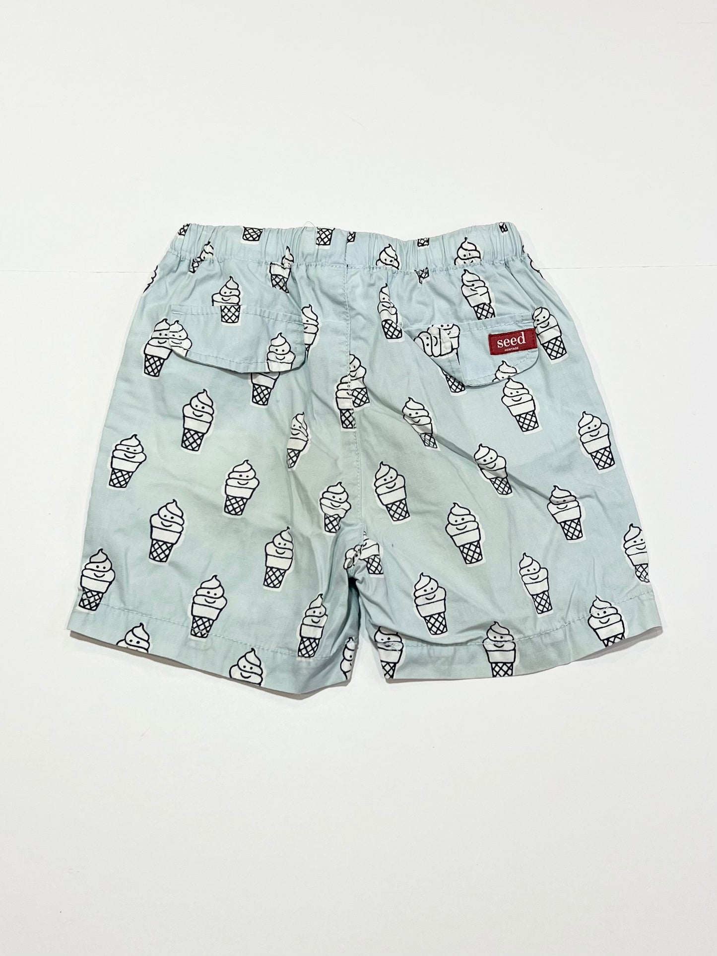 Blue ice creams shorts - Size 2