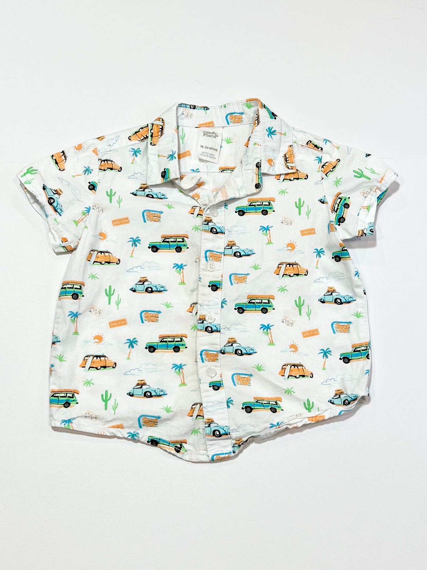Beach buggy shirt - Size 2