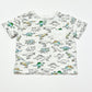 White dinos tee - Size 2
