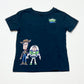 Navy character tee - Size 2
