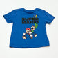 Blue character tee - Size 2