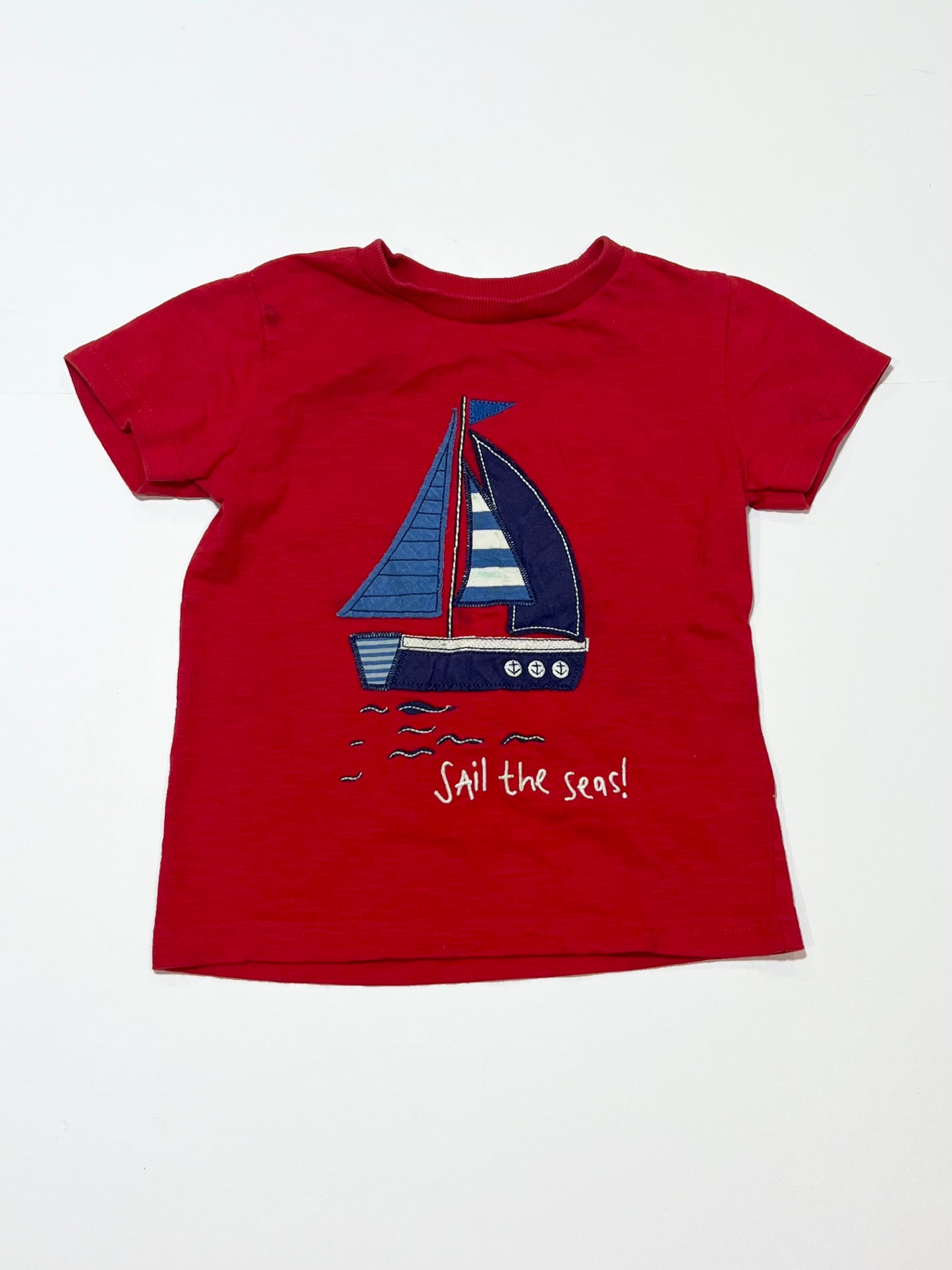 Sail the seas tee - Size 2-3