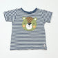 Striped bear tee - Size 2