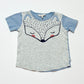 Ribbed fox tee - Size 2