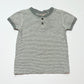 Striped henley tee - Size 2