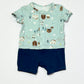 Farm scene romper - Size 00000