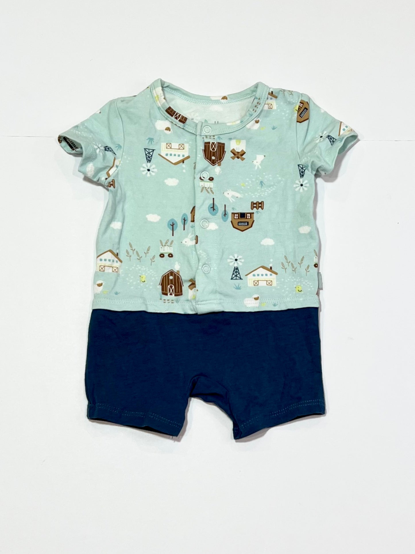 Farm scene romper - Size 00000