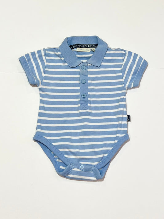 Striped polo bodysuit - Size 00