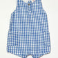 Blue gingham romper - Size 00