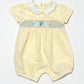 Seersucker ducky romper - Size 000