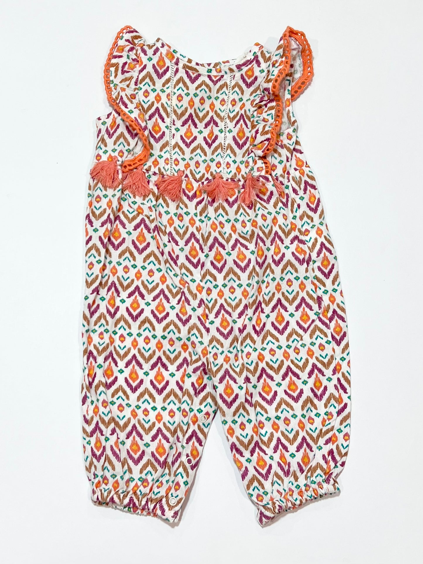 Woven tassel jumpsuit - Size 00