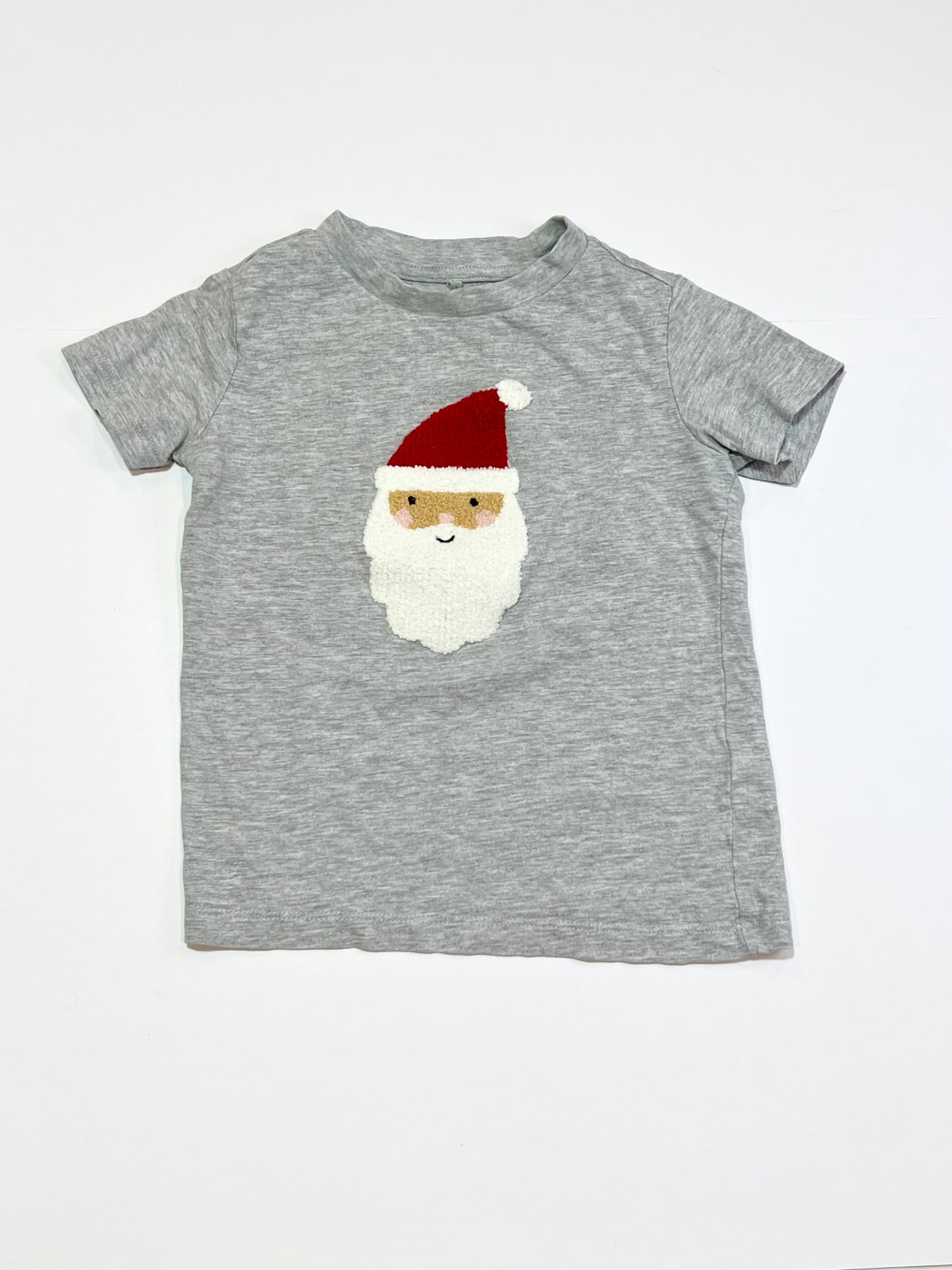 Grey Santa tee - Size 4
