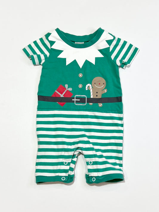 Christmas elf romper - Size 000