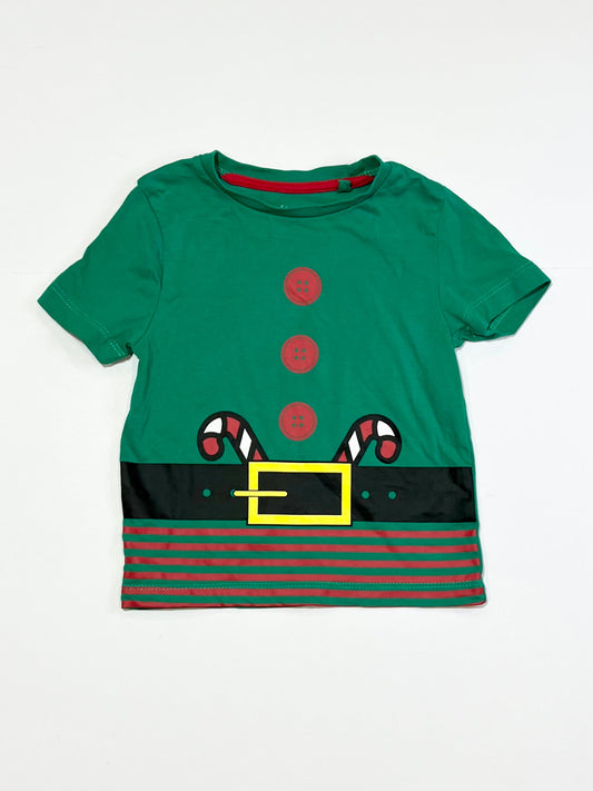 Christmas elf tee - Size 2