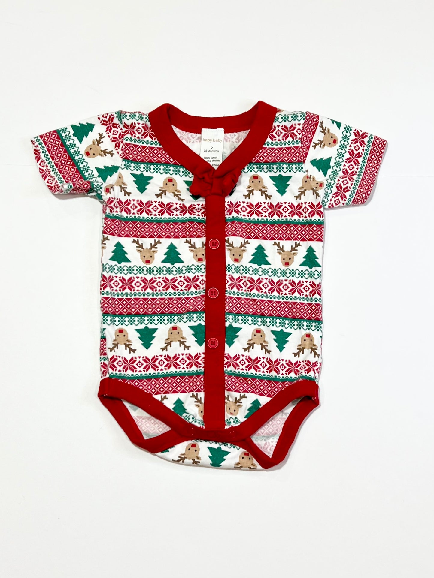 Christmas romper - Size 2