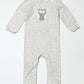 Grey owl onesie - Size 000