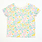 Floral dinos tee - Size 3