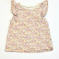 Floral ruffle tank - Size 3-4