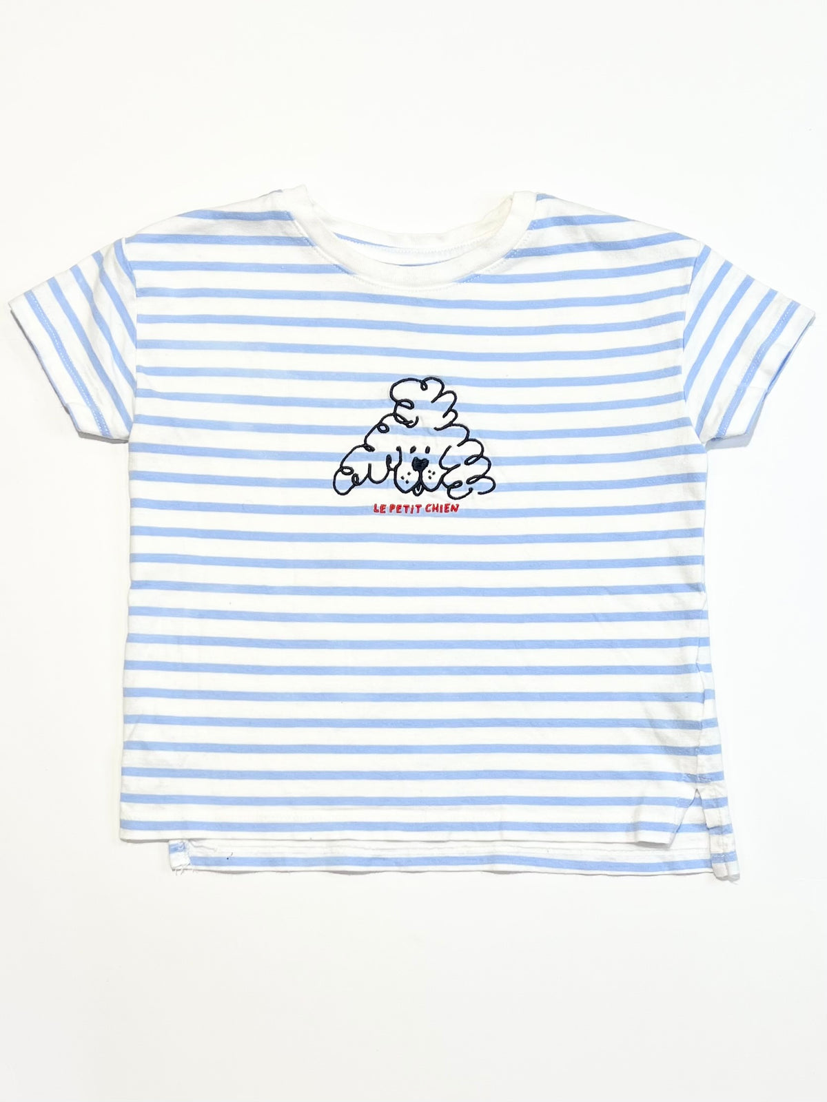 Striped pup tee - Size 3