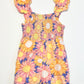 Floral woven playsuit - Size 3