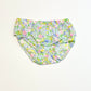 Floral ruffle nappy cover - Size 1